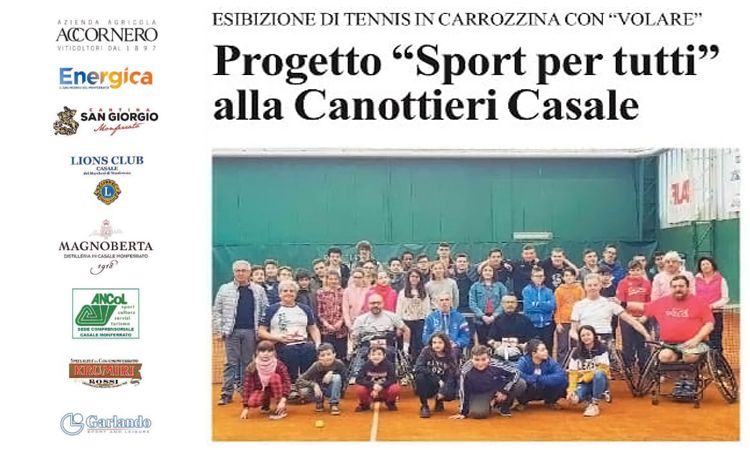 Raduno di tennis in carrozzina, Sabato 24 Marzo 2019